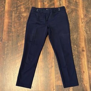 7th Avenue New York & Company size 6 navy blue ankle dress pants